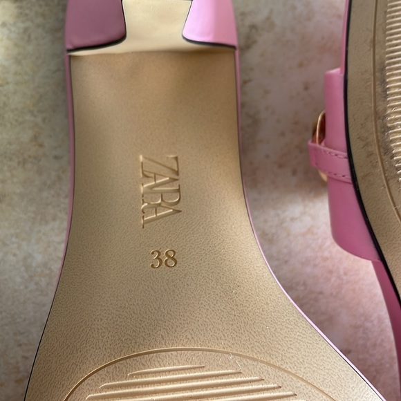 Zara Pink Sandals 💕 - Picture 7 of 9